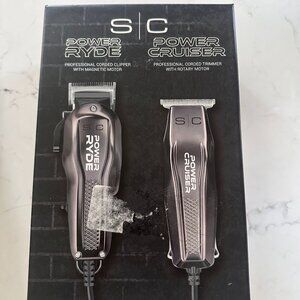 StyleCraft S|C Power Ryde Clipper & Power Cruiser Trimmer Corded Combo